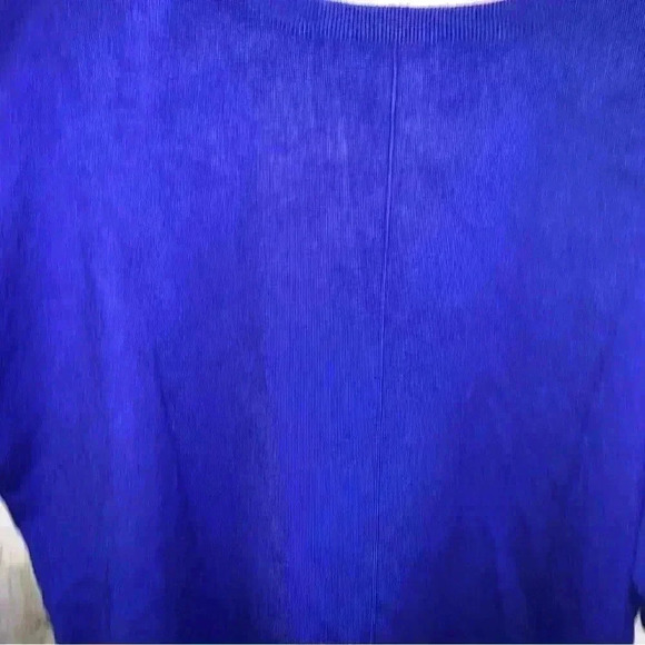 Cynthia Rowley Tunic Sweater Blue Pullover Size 1X - Picture 16 of 16